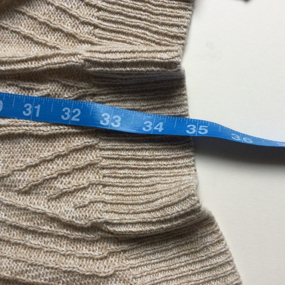 Long cotton cardigan with square pockets 1X - Picture 4 of 6